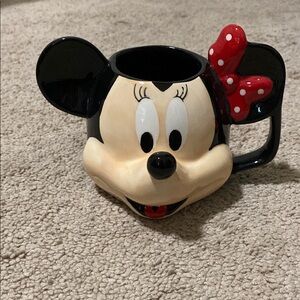 Disney Minnie Mouse Black and Red Mug